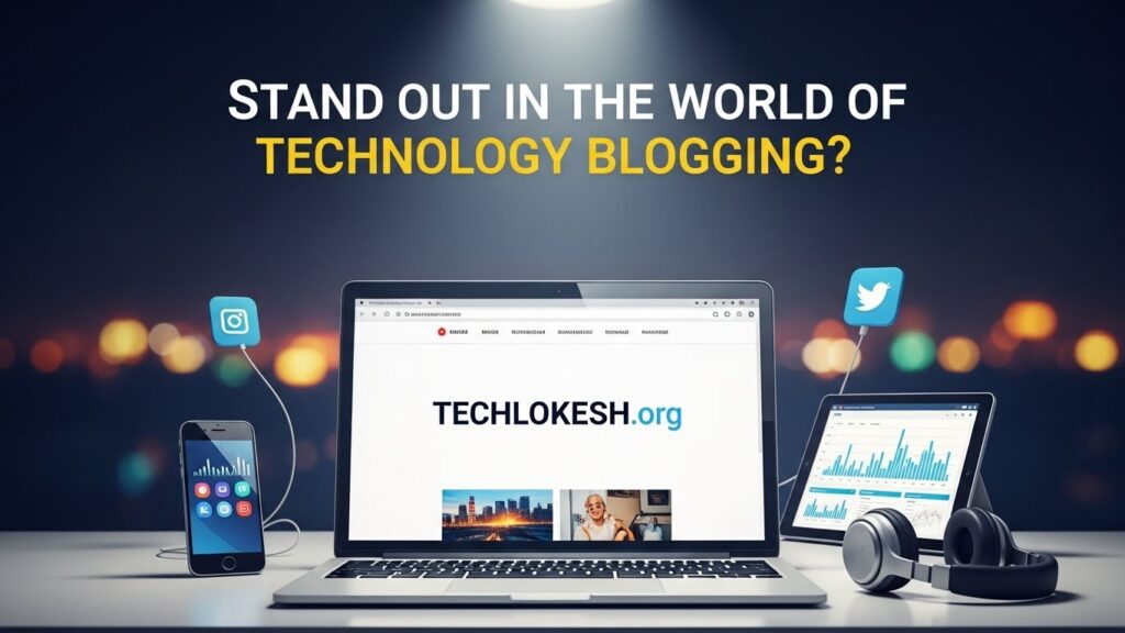 Techlokesh.org: Stand Out in the World of Technology Blogging? Image Fx 2025 12 13T053738.646 1024x576