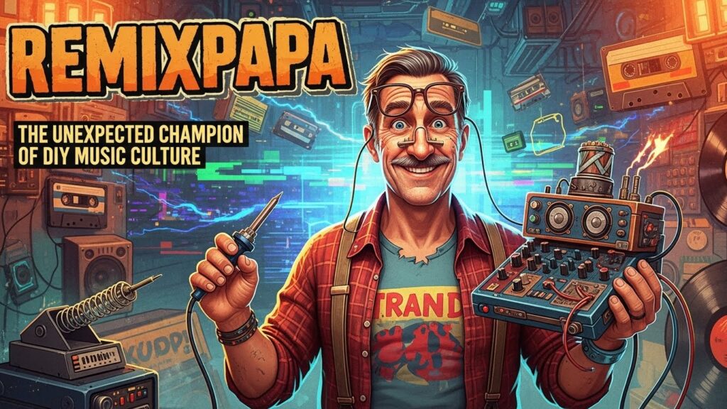 RemixPapa: The Unexpected Champion of DIY Music Culture Image Fx 2025 12 30T051406.688 1024x576