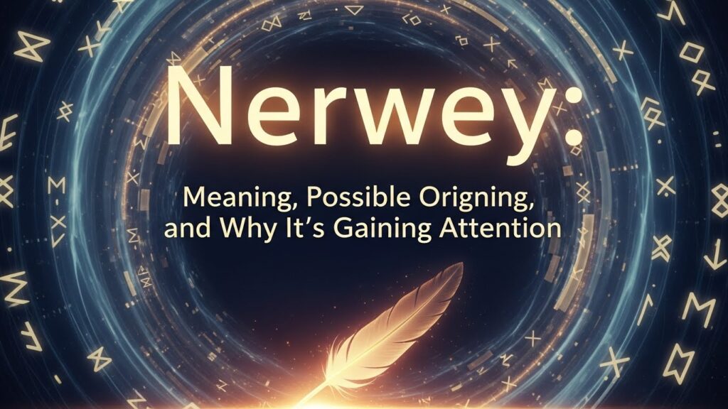 Nerwey: Meaning, Possible Origins, and Why It’s Gaining Attention Image Fx 2026 01 08T060026.135 1024x576
