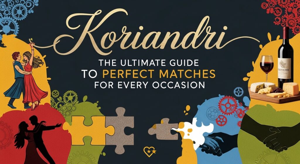 Koriandri: The Ultimate Guide to Perfect Matches for Every Occasion
