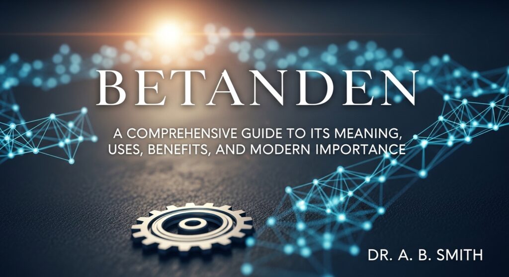Betanden: A Comprehensive Guide to Its Meaning, Uses, Benefits, and Modern Importance